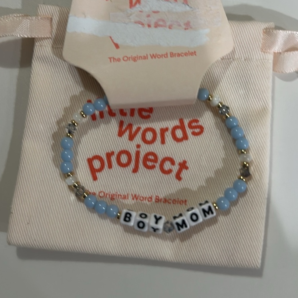 Little Words Project Boy Mom Bracelet